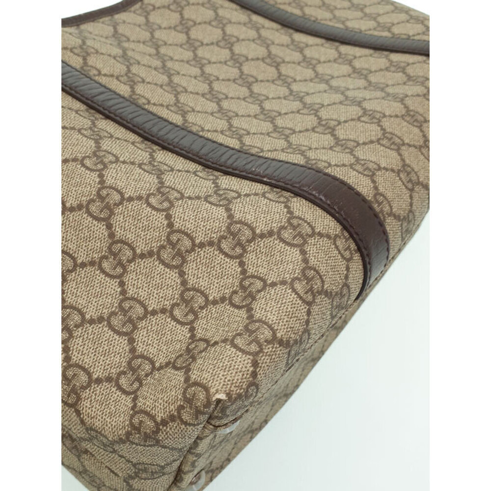 Gucci GG Supreme Canvas Tote Brown - Picture 5 of 9